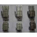 UFO Leader Class Optimus Prime Articulated Hands - Silver