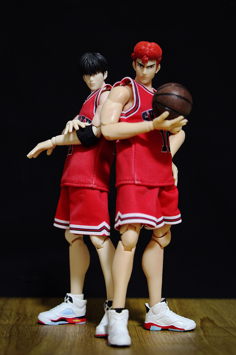 Slam Dunk 10 Sakuragi Hanamichi Dasin Action Figure Model_Ready Stock ...